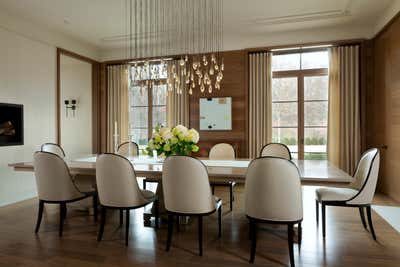  Contemporary Country House Dining Room. Virginia Country Retreat by Solis Betancourt & Sherrill.