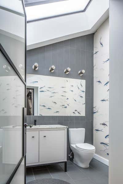  Contemporary Family Home Bathroom. Boston Common TH by Hacin + Associates.