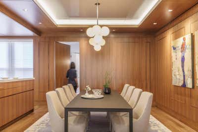  Contemporary Apartment Dining Room. Marlborough TH by Hacin + Associates.
