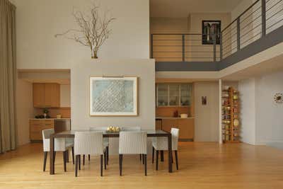  Contemporary Apartment Dining Room. Laconia Loft West by Hacin + Associates.