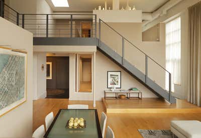 Contemporary Apartment Open Plan. Laconia Loft West by Hacin + Associates.