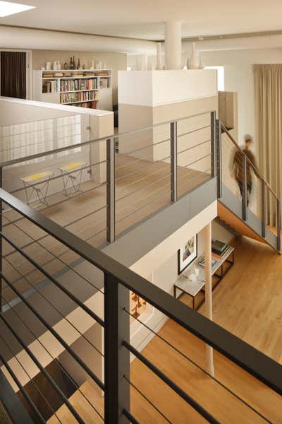  Contemporary Apartment Entry and Hall. Laconia Loft West by Hacin + Associates.