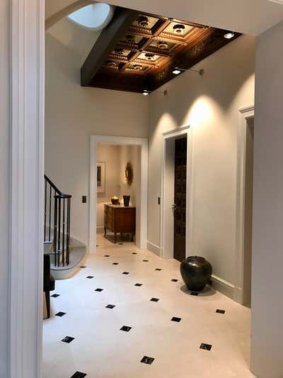  Traditional Family Home Entry and Hall. Townhouse by Fuchs Interiors OHG.