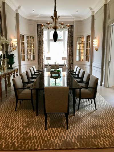  Traditional Family Home Dining Room. Townhouse by Fuchs Interiors OHG.