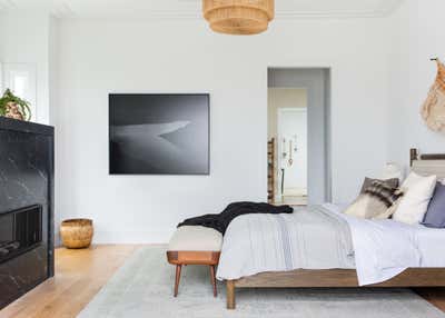  Contemporary Family Home Bedroom. Pacific Heights Collected Contemporary by Regan Baker Design.