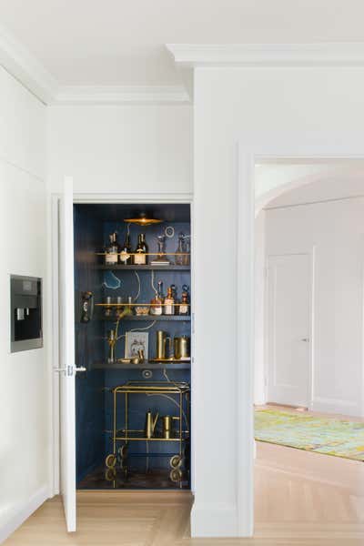 Transitional Bar and Game Room. Sea Cliff Preppy Contemporary by Regan Baker Design.