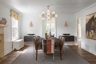  Transitional Family Home Dining Room. Glencoe by Duet Design Group.