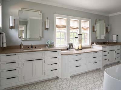  Transitional Family Home Bathroom. Glencoe by Duet Design Group.