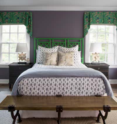 Transitional Family Home Bedroom. Glencoe by Duet Design Group.