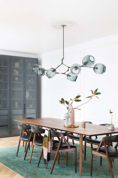  Contemporary Family Home Dining Room. Noe Valley Parisian Atelier by Regan Baker Design.