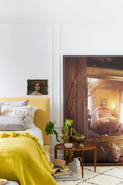  Contemporary Family Home Bedroom. Noe Valley Parisian Atelier by Regan Baker Design.