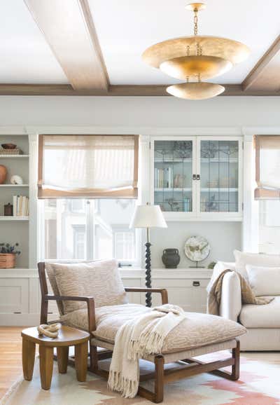  Mediterranean Family Home Living Room. Presidio Heights Collected Contemporary by Regan Baker Design.