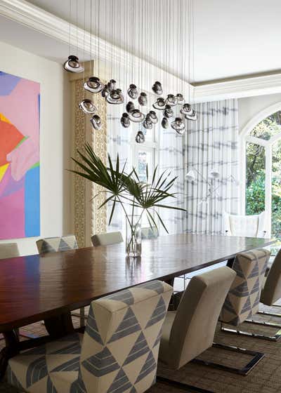 Modern Vacation Home Dining Room. Jupiter Estate by Frampton Co.