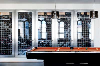  Contemporary Apartment Bar and Game Room. Tribeca Penthouse by DHD Architecture & Interior Design.