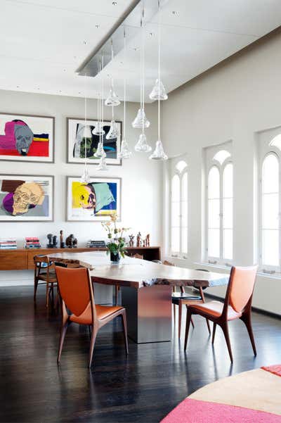  Contemporary Apartment Dining Room. Tribeca Penthouse by DHD Architecture & Interior Design.