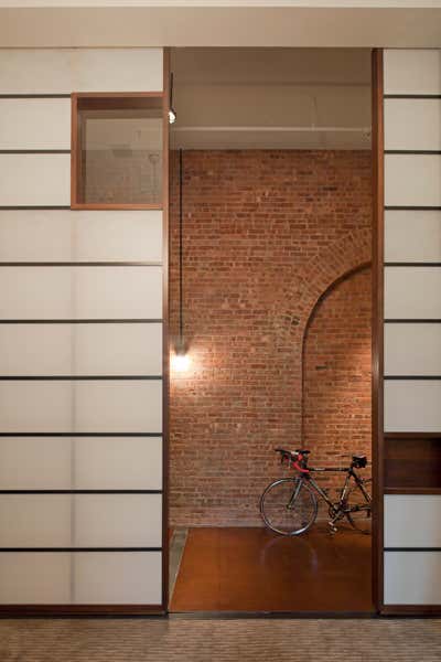  Modern Apartment Entry and Hall. Crosby Street Loft by DHD Architecture & Interior Design.