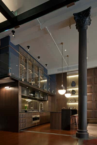  Modern Apartment Kitchen. Crosby Street Loft by DHD Architecture & Interior Design.