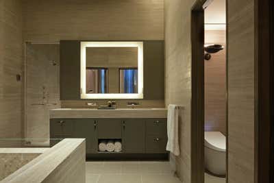  Modern Apartment Bathroom. Crosby Street Loft by DHD Architecture & Interior Design.