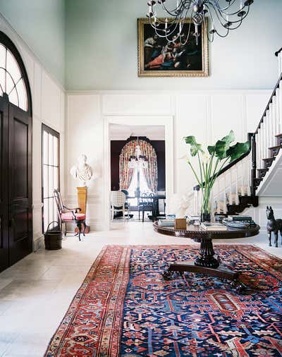  English Country Country House Entry and Hall. Rollinson House  by Eddie Lee Inc..