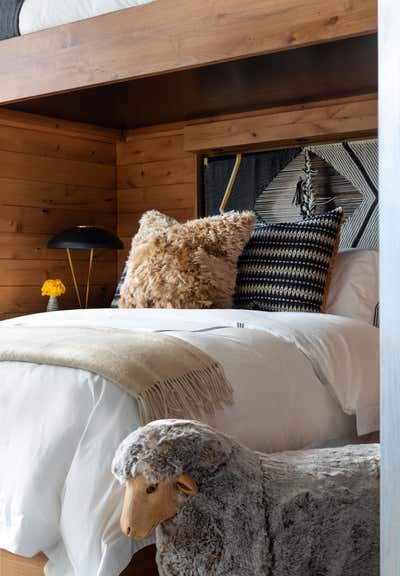  Bohemian Vacation Home Children's Room. Chalet Contemporary  by Ashton Taylor Interiors, LLC.