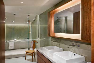  Contemporary Apartment Bathroom. West Village Townhouse by DHD Architecture & Interior Design.