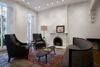  Traditional Apartment Living Room. West Village Townhouse by DHD Architecture & Interior Design.