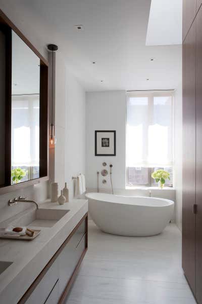  Modern Family Home Bathroom. Upper East Side Carriage House by DHD Architecture & Interior Design.