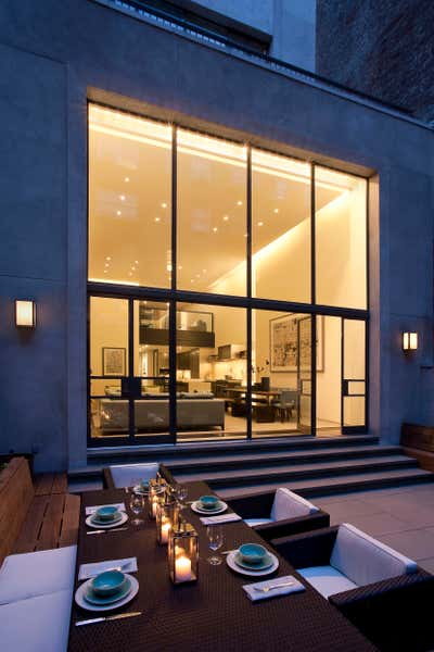  Contemporary Family Home Exterior. Upper East Side Carriage House by DHD Architecture & Interior Design.