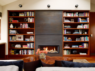  Contemporary Family Home Office and Study. Mercer Island Contemporary by Hyde Evans Design.