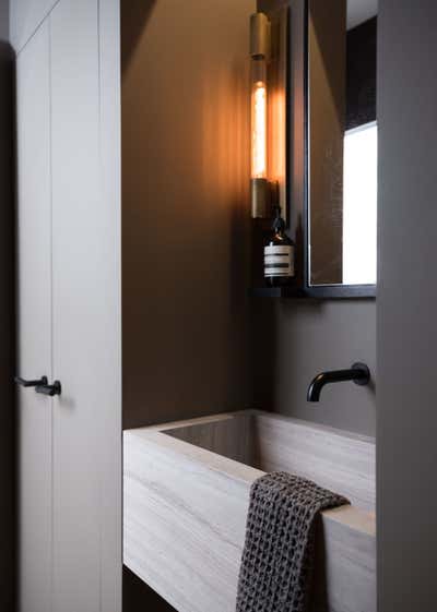  Organic Apartment Bathroom. industrial cast iron soho loft - grand street by Becky Shea Design.