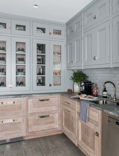  Transitional Family Home Kitchen. west village maisonette - the greenwich lane by Becky Shea Design.