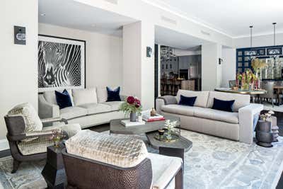  Transitional Family Home Living Room. west village maisonette - the greenwich lane by Becky Shea Design.