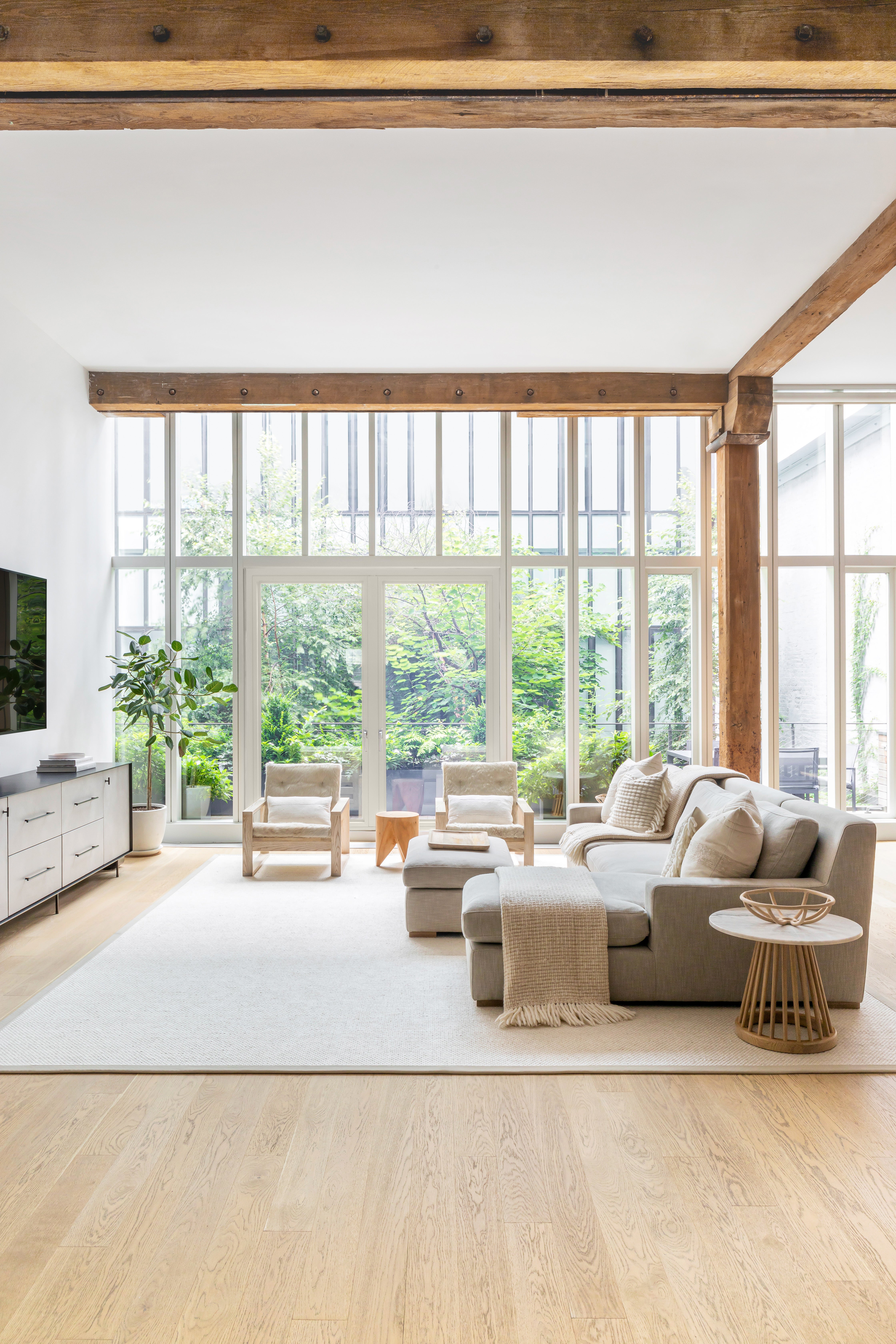 Transitional Living Room