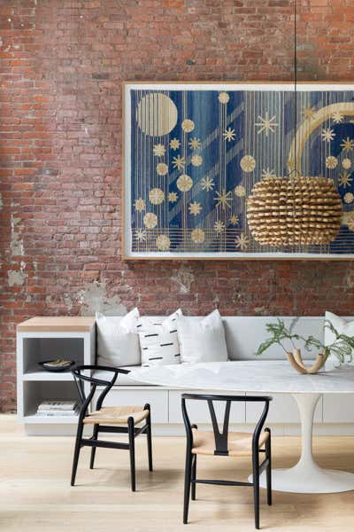  Transitional Apartment Dining Room. Dumbo Loft by Chango & Co..