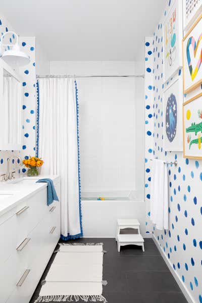  Transitional Apartment Bathroom. Dumbo Loft by Chango & Co..
