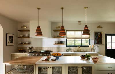  Mediterranean Family Home Kitchen. Little Holmby by Reath Design.