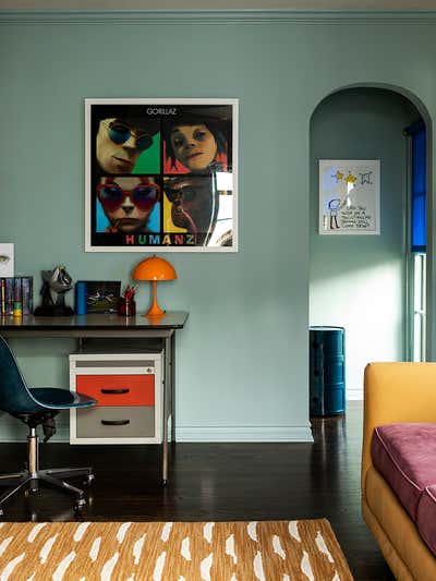 Maximalist Family Home Children's Room. Franklin Hills  by Reath Design.