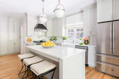  Transitional Family Home Kitchen. Alabama Renovation by Brynn Olson Design Group.