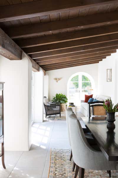 Mediterranean Family Home Living Room. Beverly Hills Spanish by Jennifer Miller Studio.