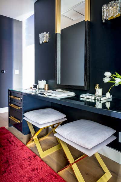  Maximalist Vacation Home Entry and Hall. laurel canyon luxe by Black Lacquer Design.