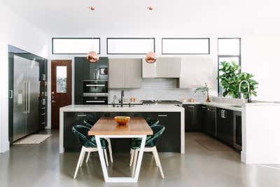  Eclectic Family Home Kitchen. manhattan beach modern by Black Lacquer Design.