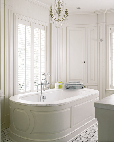  Traditional Family Home Bathroom. Magnolia by Hyde Evans Design.