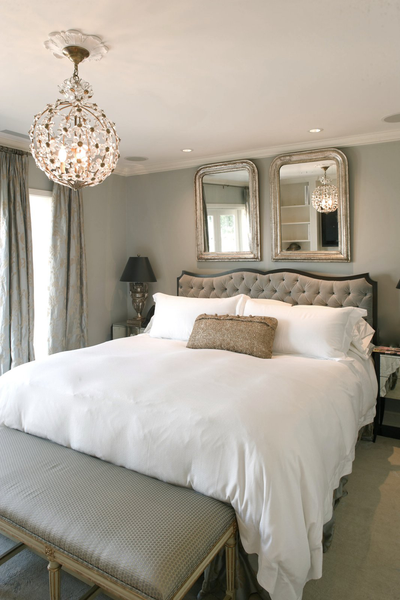  Transitional Family Home Bedroom. Magnolia by Hyde Evans Design.