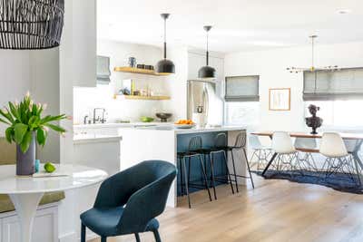  Beach Style Family Home Kitchen. south bay contemporary  by Black Lacquer Design.