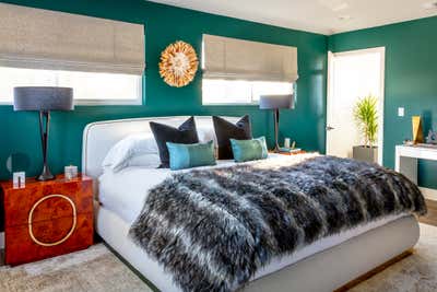  Contemporary Family Home Bedroom. south bay contemporary  by Black Lacquer Design.