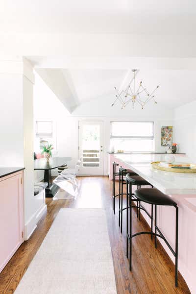  Eclectic Family Home Kitchen. arts + crafts glam by Black Lacquer Design.