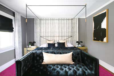  Craftsman Bedroom. arts + crafts glam by Black Lacquer Design.