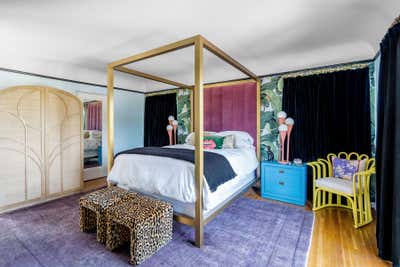  Mediterranean Bedroom. Whimsical Mediterranean Villa by Black Lacquer Design.