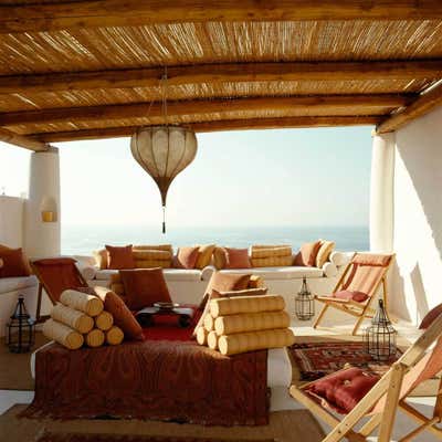  Mediterranean Patio and Deck. Villa Salina by CasaQ.