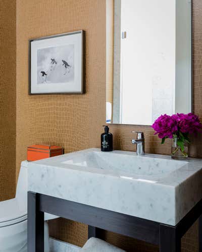  Modern Apartment Bathroom. Modern Penthouse by Robin Gannon Interiors.